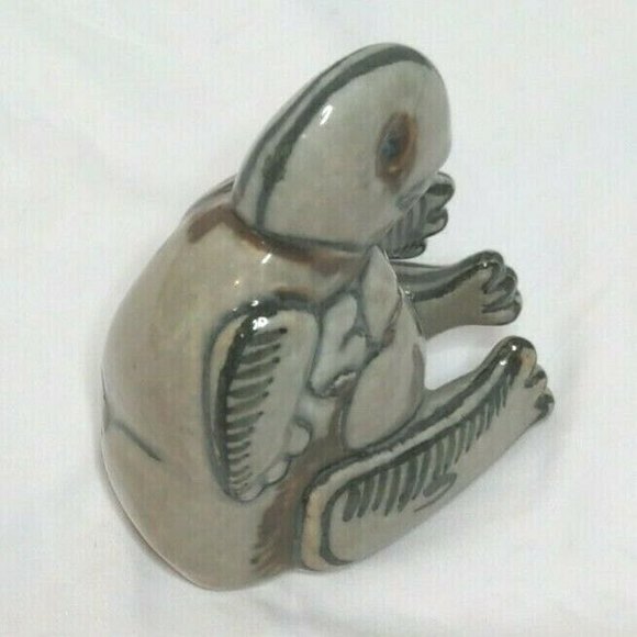 Sten Lykke Madsen Bing Grondahl B&G glazed Stoneware Denmark Danish 7045 figurin - Picture 9 of 12